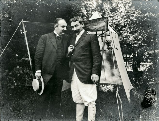 Curnonsky mit Marcel Rouff