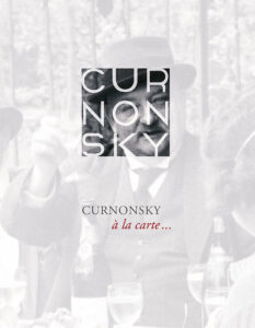 Band I –Curnonsky à la carte – Tomme I